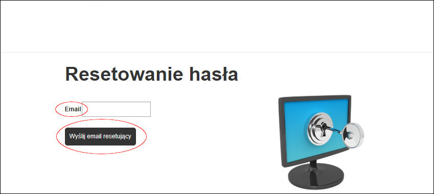 reset hasła do kartoteki właściciela